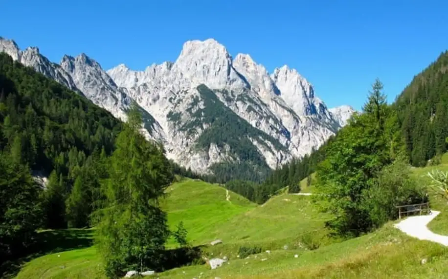 Alpy v českém penzionu u jezera Lunzer See