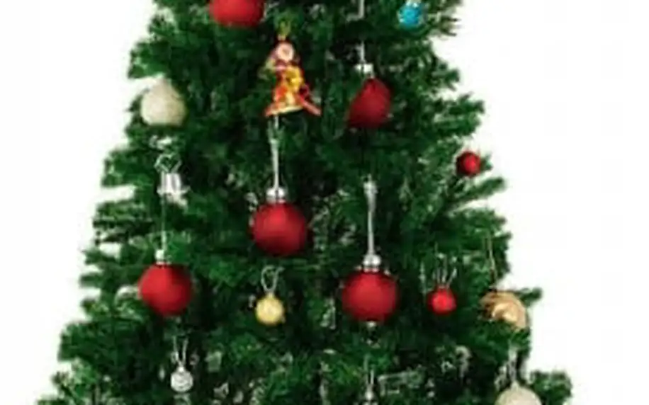 Vánoční stromeček s hustými větvemi - 180 cm - VÝPRODEJ
