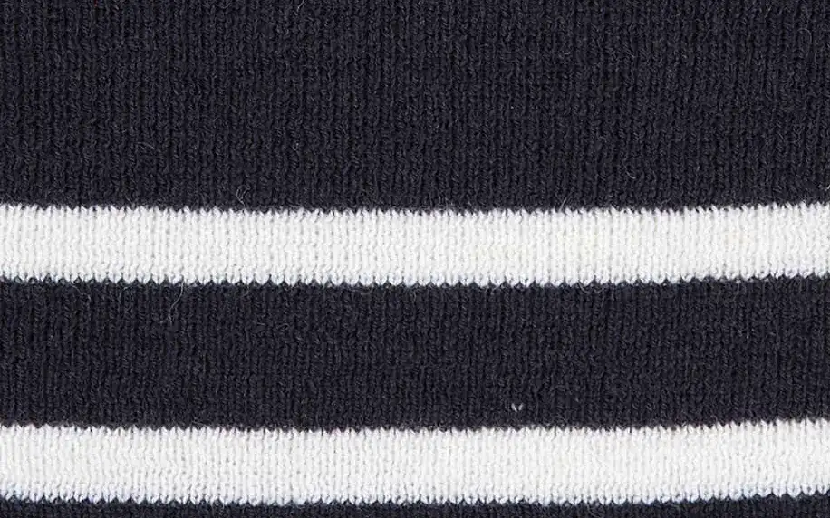 Krémovo-modrý pruhovaný svetr Selected Homme Stripe