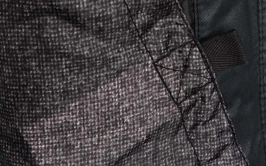 Tmavě šedá pánská lesklá bunda s umělou kožešinou s.Oliver