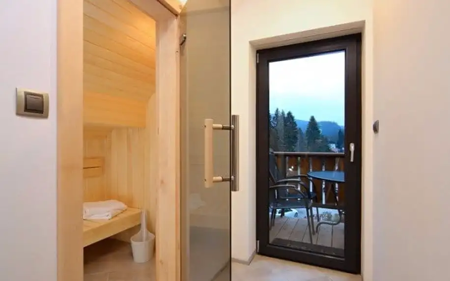 All inclusive Harrachov: Vířivka i sauna v pokoji