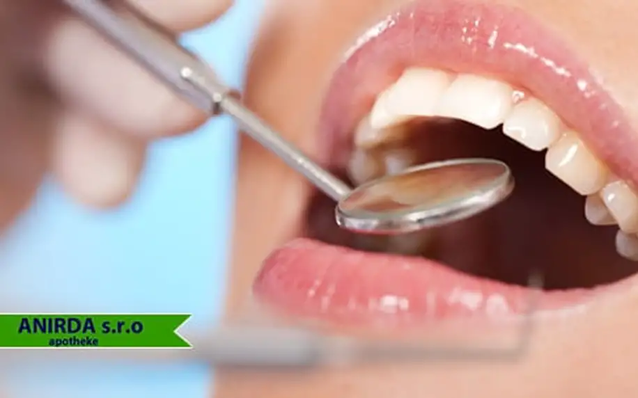Dentální hygiena v délce 60 minut: odstranění zubního kamene a pigmentace + fluoridace