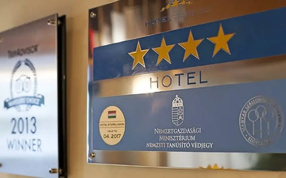 Budapešť plná relaxu v 4* hotelu se saunou a jacuzzi, dítě do 12 let zdarma