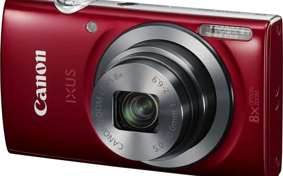 Digitální kompakt Canon IXUS 160 Red