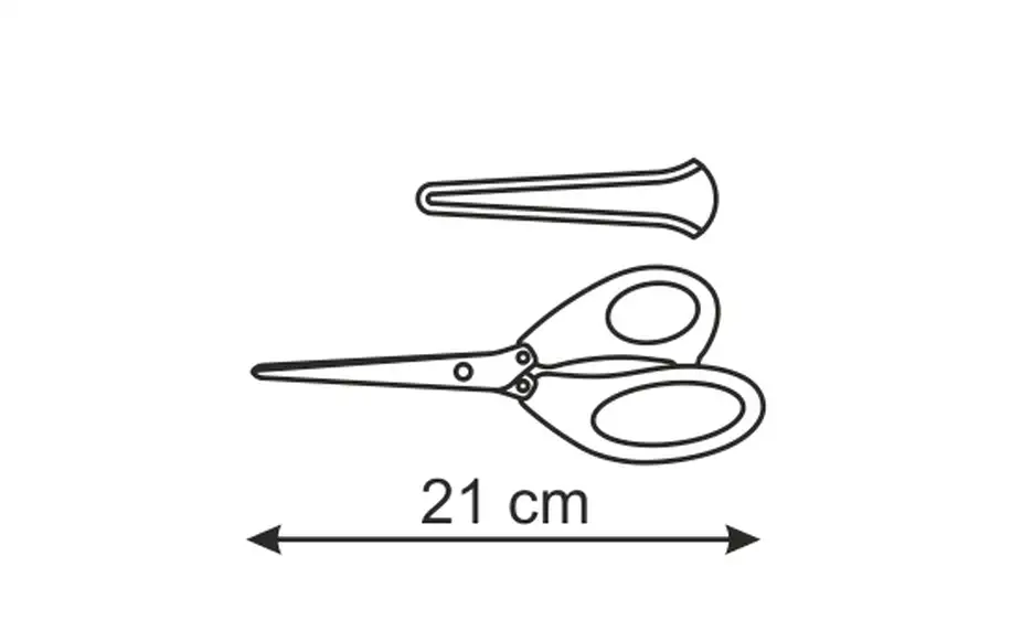 Nůžky na bylinky PRESTO 20 cm