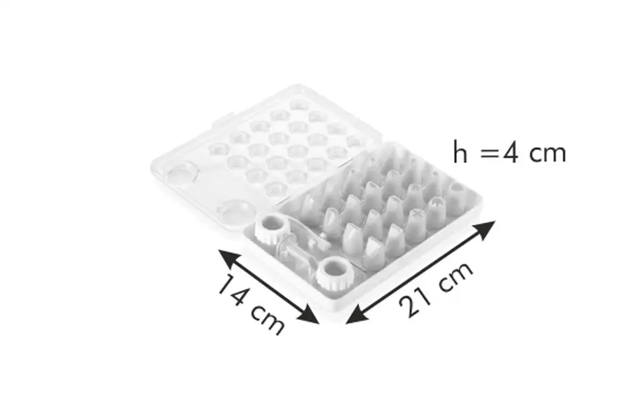 Zdobicí trysky DELÍCIA 21 ks