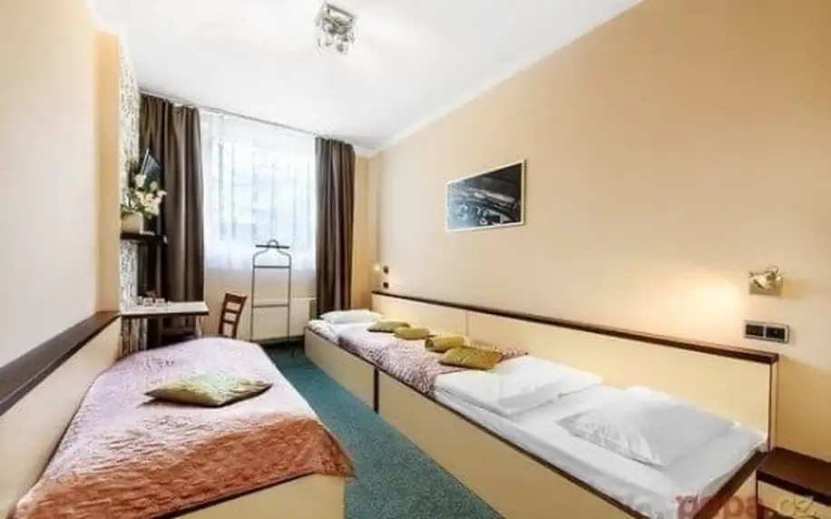 2 až 5denní pobyt se snídaněmi v hotelu Pankrác v Praze pro 2 osoby