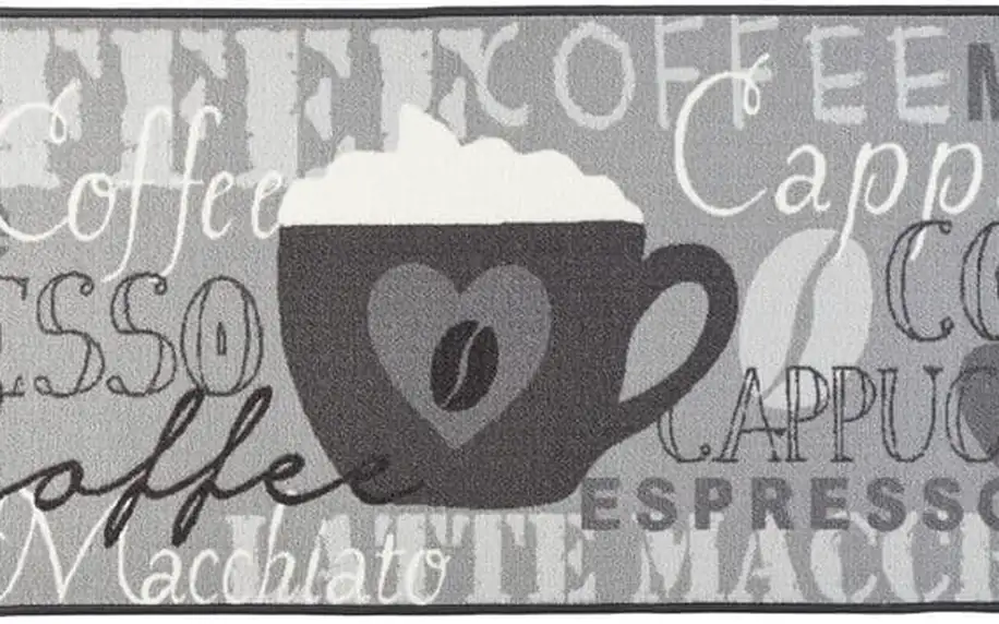 Kuchyňský koberec Coffee Cup, 67x180 cm
