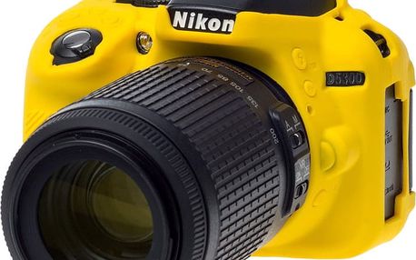 Easy Cover silikonový obal pro Nikon D5300, žlutá - ECND5300Y
