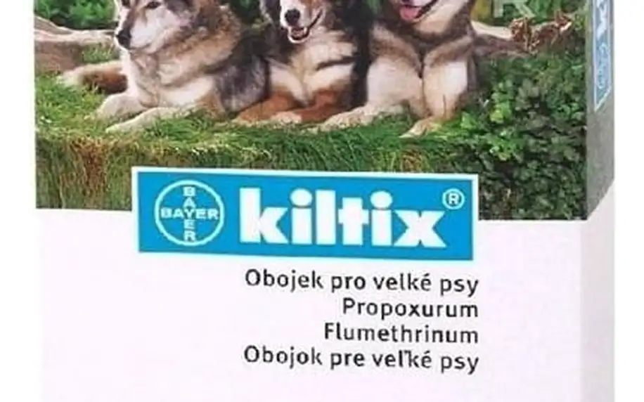 Antiparazitní obojek Bayer Kiltix Antiparazitní obojek 70 cm