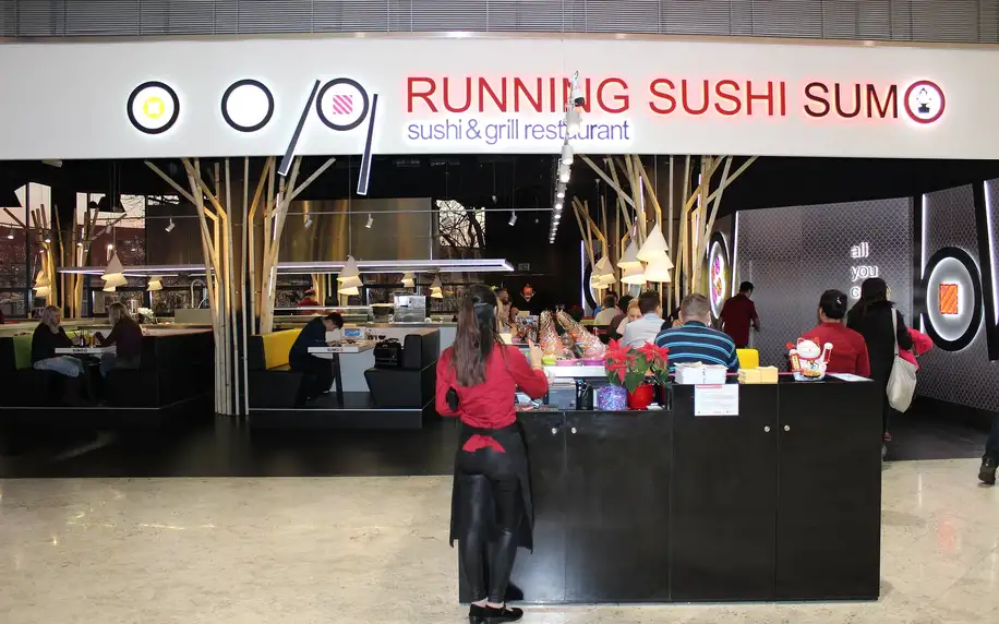 Running sushi: 4 hodiny neomezené konzumace