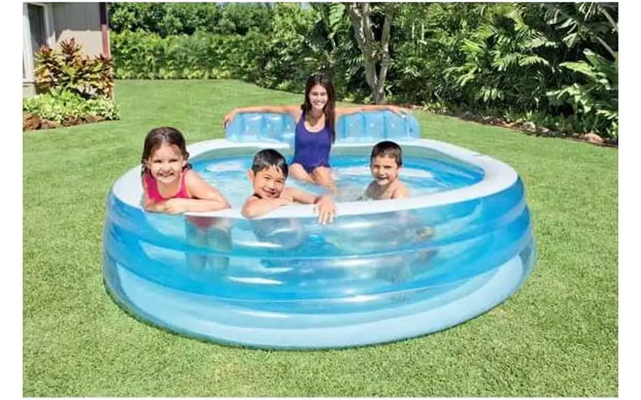Bazén Intex 2,24 x 2,16 x 0,76 m relaxační s opěrkou (57190NP) + Doprava zdarma