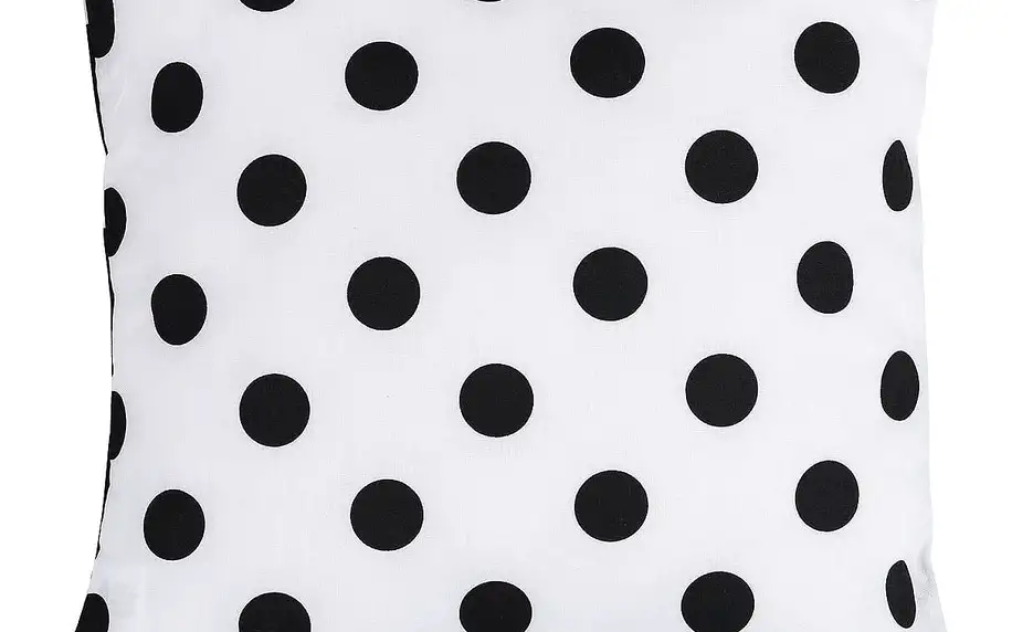 4Home Povlak na polštářek Černý puntík, 40 x 40 cm