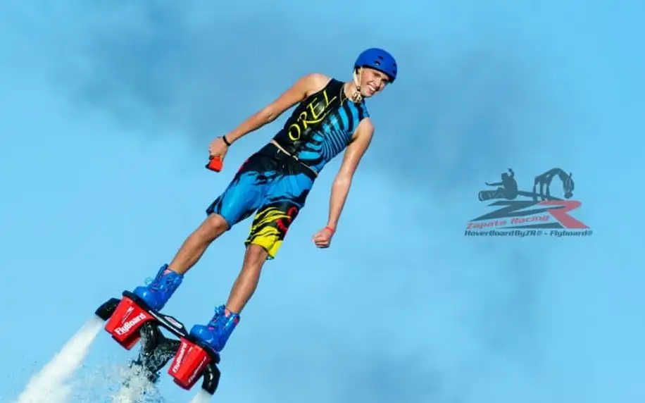 Flyboard: let nad hladinou vody na více místech v ČR