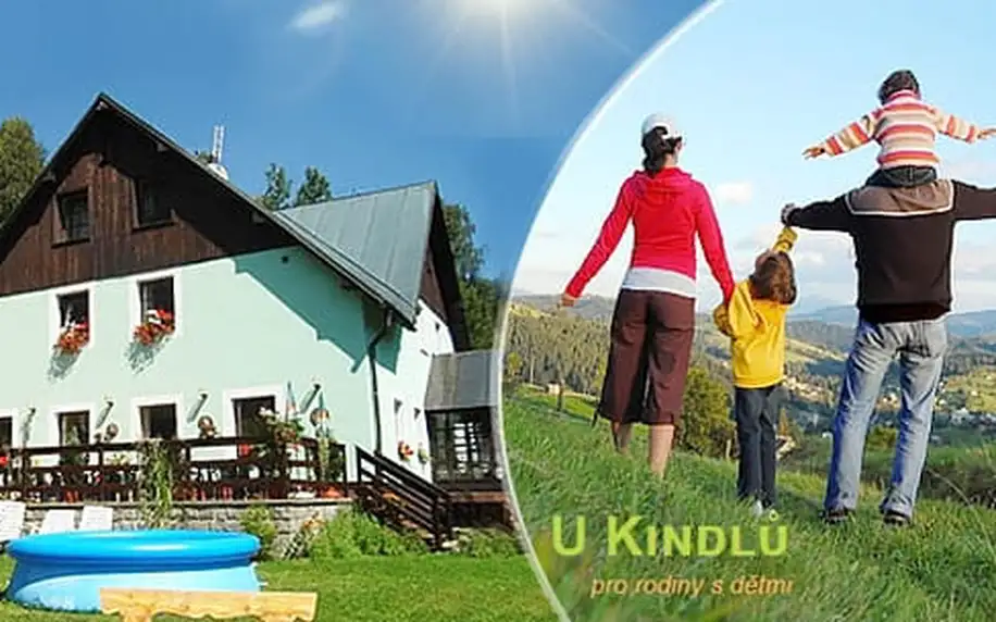 Rodinná dovolená na 3-5 dní s polopenzí v Krkonoších