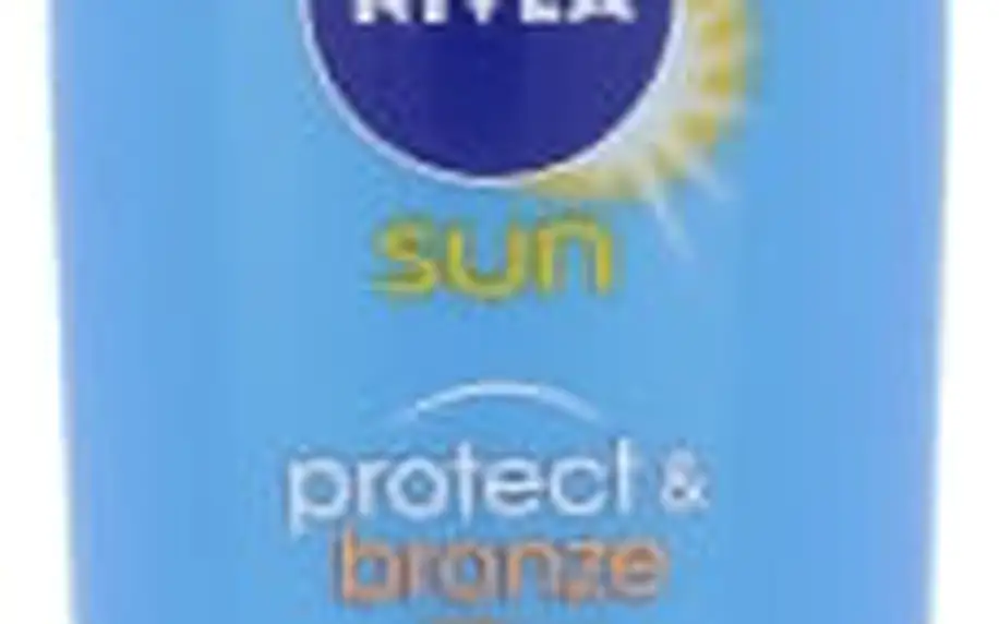 Nivea Sun Protect & Bronze SPF20 200 ml opalovací přípravek na tělo pro ženy