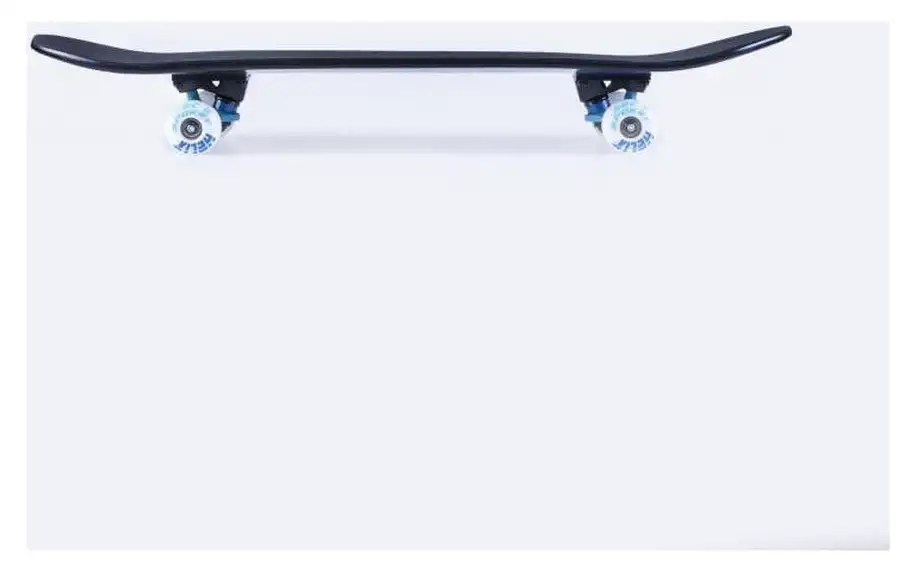 Skateboard Spokey HELIX 77,5 x 20 cm, ABEC 5 carbon + Reflexní sada 2 SportTeam (pásek, přívěsek, samolepky) - zelené v hodnotě 58 Kč + Doprava zdarma