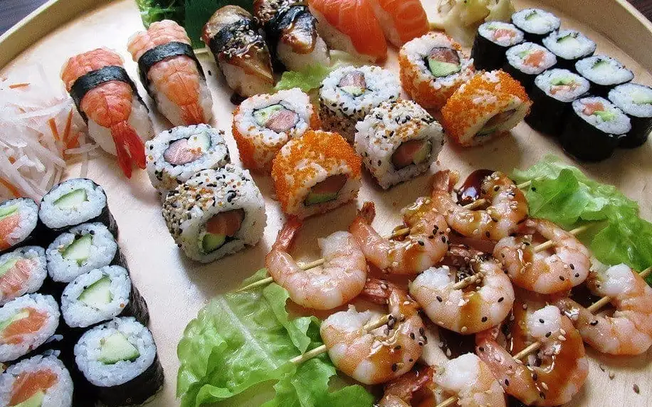 Sushi sety s 29 nebo 39 čerstvými kousky