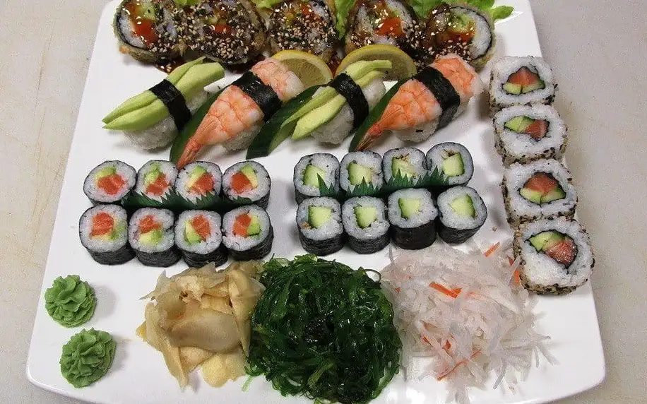 Sushi sety s 29 nebo 39 čerstvými kousky