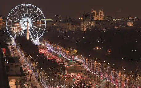 Silvestrovský výlet do kouzelné Paříže na otočku