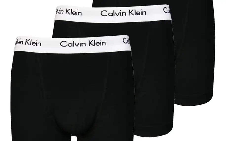 3PACK pánské boxerky Calvin Klein černá M
