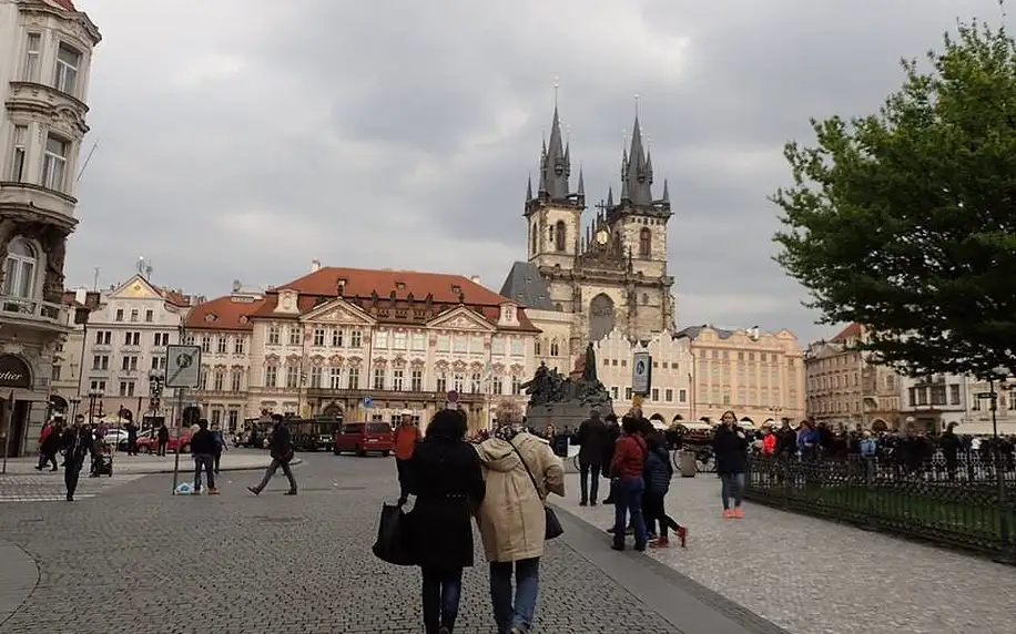 Centrum města a atmosféra staré Prahy