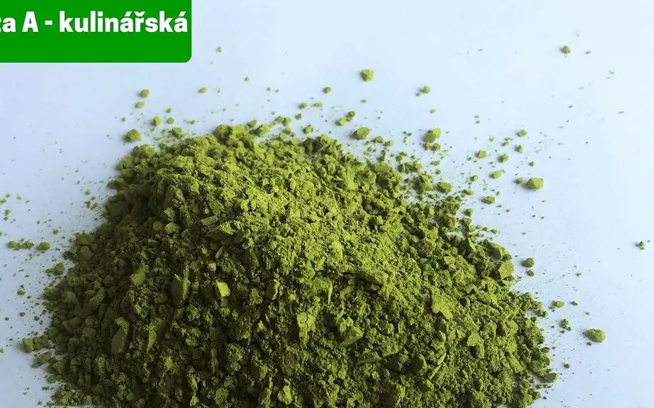 Pravý japonský Matcha čaj pro podporu hubnutí a imunity