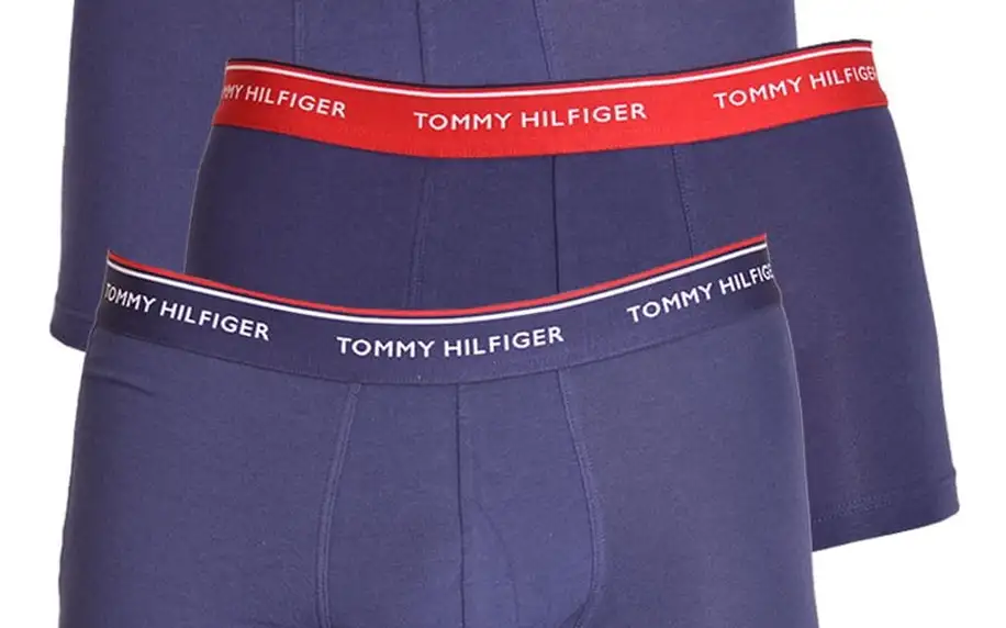 3PACK pánské boxerky Tommy Hilfiger LR trunk tmavě modré M