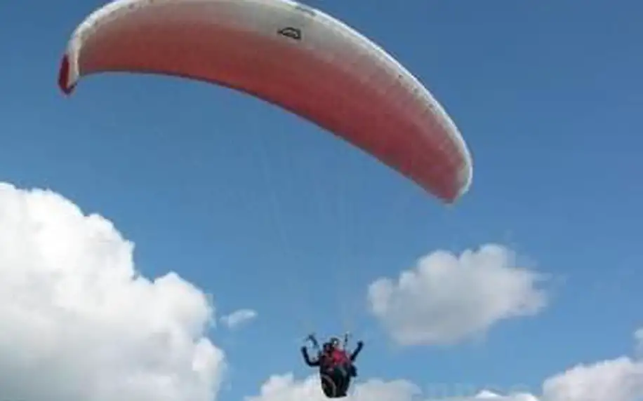 Tandem paragliding Beskydy