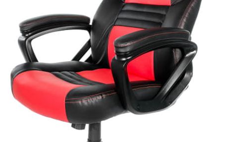 Herní židle Arozzi MONZA černá/červená (MONZA-RD)