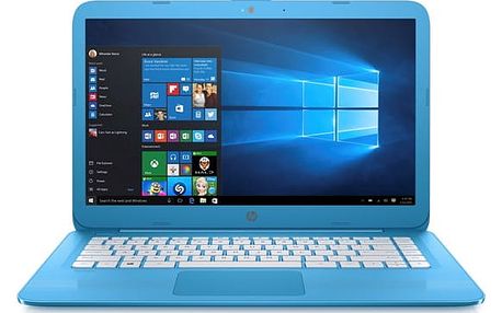 Notebook HP Stream 14-ax001nc (X9W71EA#BCM) modrý Software F-Secure SAFE, 3 zařízení / 6 měsíců v hodnotě 979 Kč