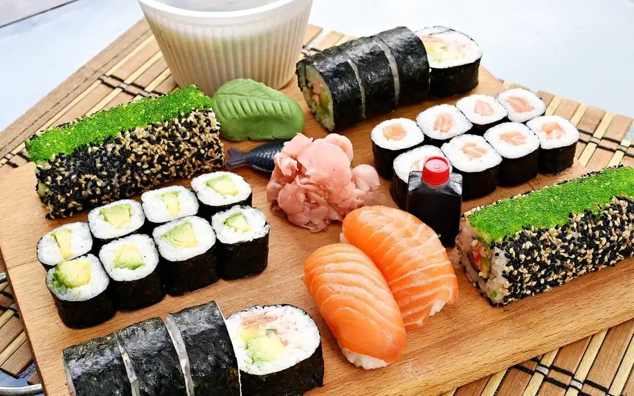 Soukromý kurz přípravy sushi pro 1, 2 či 4 osoby