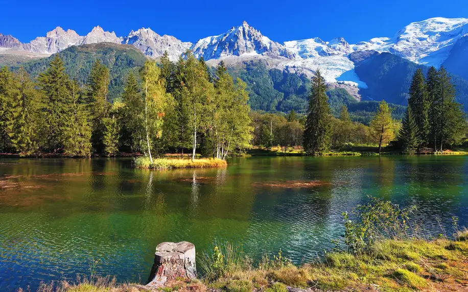 Výlet do Chamonix, k hoře Mont Blanc a do Ženevy