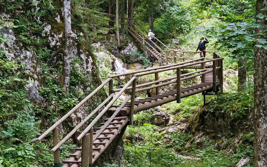 Výlet do kaňonu Medvědí soutěska v Rakousku