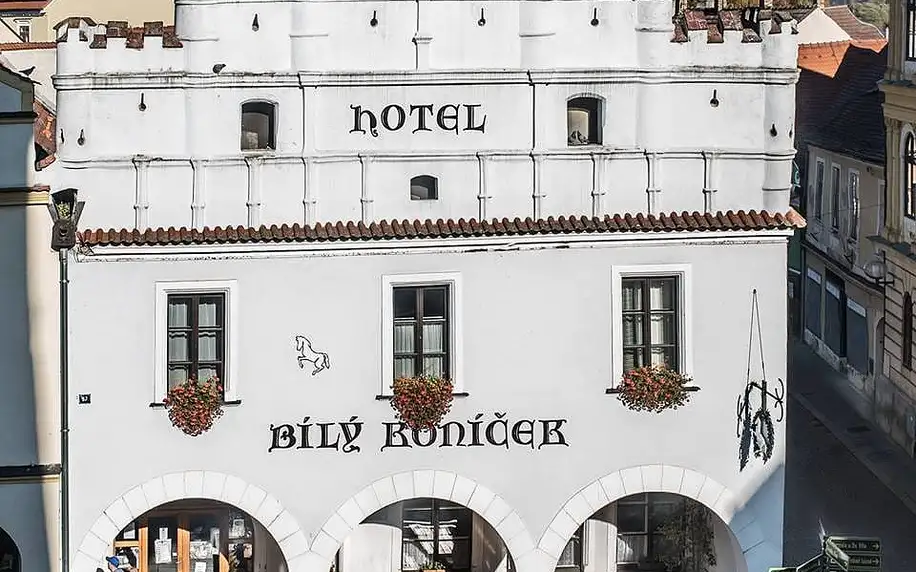 Renesanční hotel v Třeboni se stravou i wellness