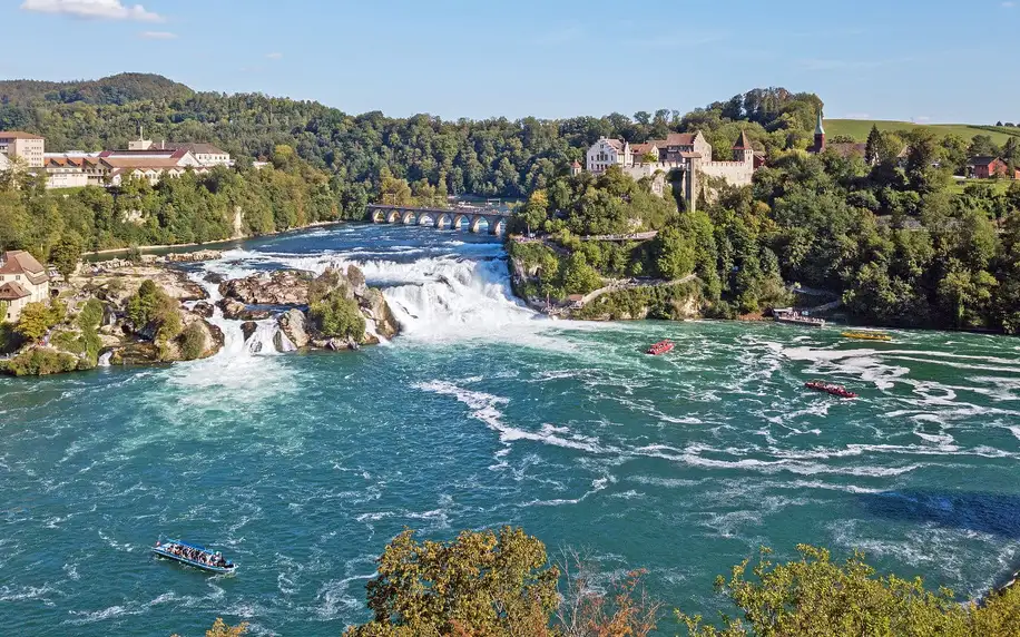 Víkend ve Švýcarsku: Rýnské vodopády, Curych