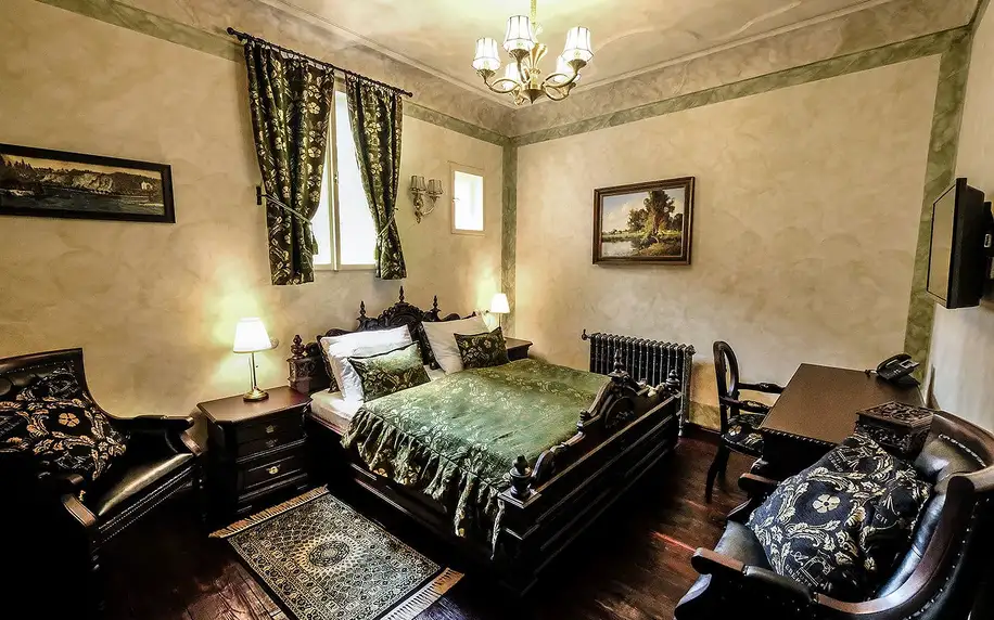 Luxusní historický hotel v Krumlově i s wellness