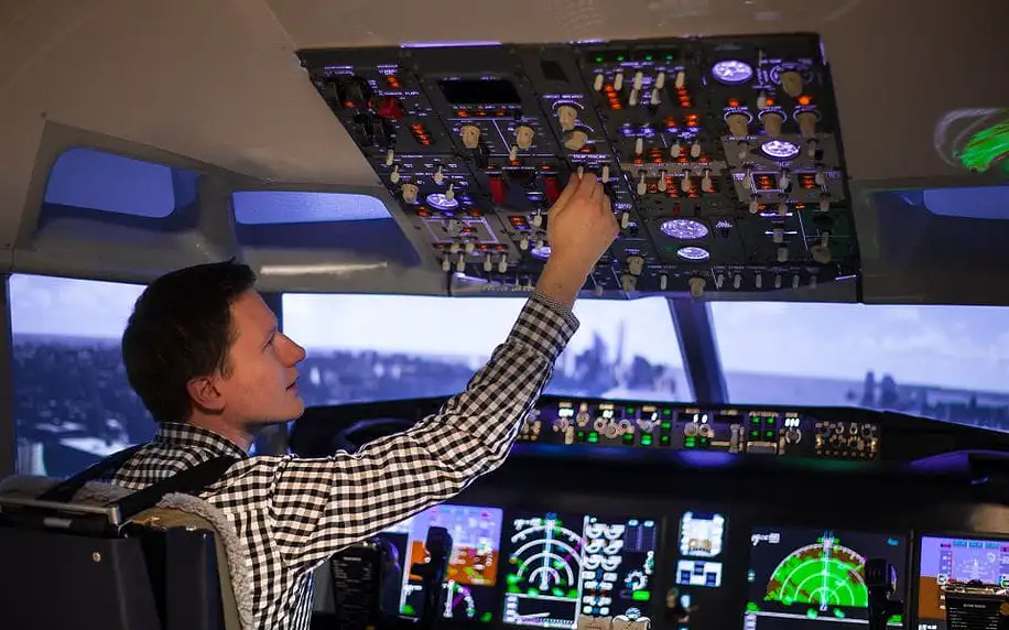 Letecký simulátor Boeing 737 Brno