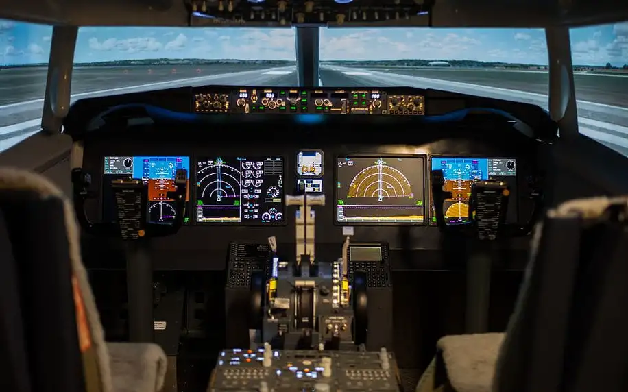 Letecký simulátor Boeing 737 Brno