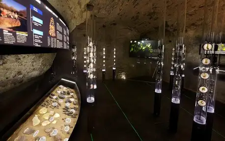 Vstup do interaktivního Muzea vltavínů