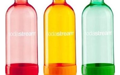 Láhev SodaStream TriPack ORANGE/RED/GREEN
