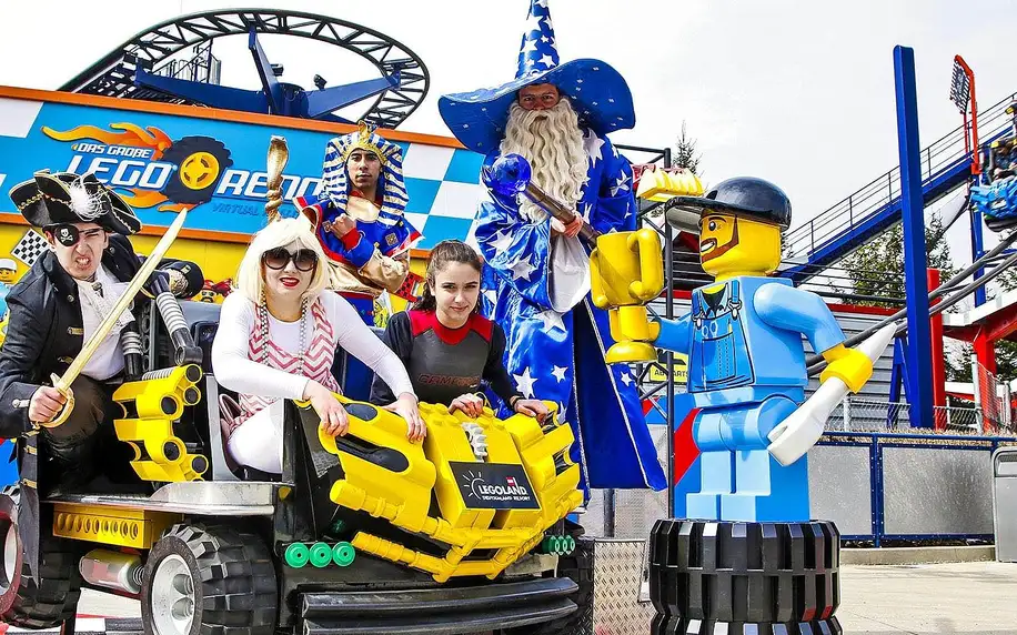 Výlet do Legolandu: doprava a vstup na atrakce