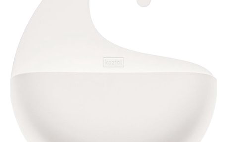 Kontejner pro koupelnové doplňky SURF XL - barva bílá, KOZIOL