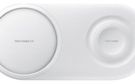 Bezdrátová nabíječka Samsung Duo Pad bílá (EP-P5200TWEGWW)