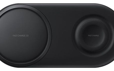 Bezdrátová nabíječka Samsung Duo Pad černá (EP-P5200TBEGWW)
