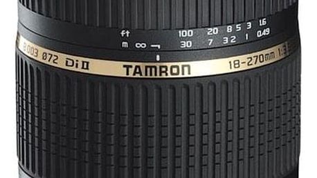 Objektiv Tamron AF 18-270 mm f/3.5 – 6.3 Di-II VC PZD pro Canon černý (B008E)