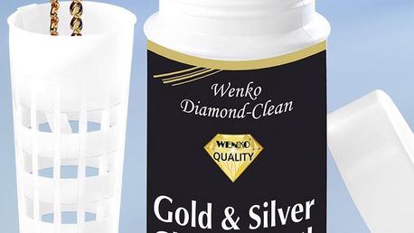 Čistící prostředek na zlato a stříbro DIAMOND CLEAN, WENKO