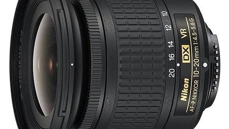 Objektiv Nikon NIKKOR 10-20 mm f/4.5-5.6G VR AF-P DX černý (JAA832DA)