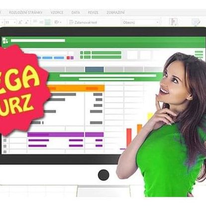 Online MEGA kurz Excelu s neomezeným přístupem