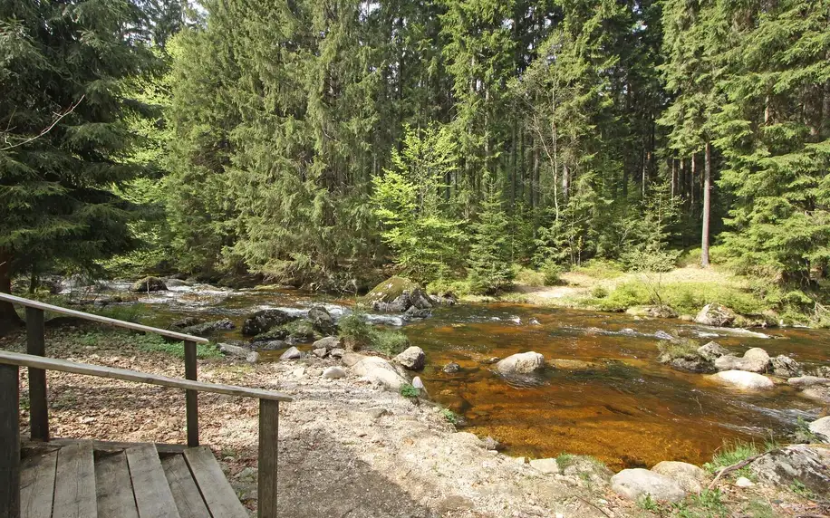 Jizerky: snídaně či polopenze a wellness až pro 4 os.